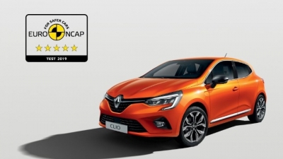 Τo ολοκαίνουριο Renault Clio διακρίθηκε με 5 αστέρια EuroNCAP