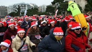 Ραντεβού με το Santa Run σήμερα στην πλατεία Αριστοτέλους