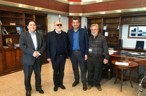 Με τον Υπουργό Ναυτιλίας συναντήθηκε ο Δήμαρχος Σιθωνίας για το λιμάνι Ν.Μαρμαρά