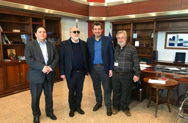 Με τον Υπουργό Ναυτιλίας συναντήθηκε ο Δήμαρχος Σιθωνίας για το λιμάνι Ν.Μαρμαρά