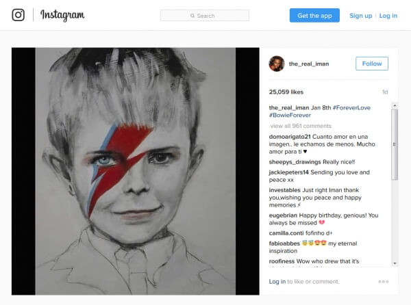 Ένας χρόνος χωρίς τον Ντέιβιντ (Μπόουι)