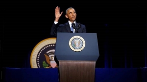 Μπαράκ Ομπάμα: Αποχαιρετισμός με δάκρυα και μηνύματα (VIDEO)
