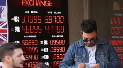 Τουρκία: Νέα πτώση της λίρας μετά τη δήλωση του Ερντογάν ότι τα επιτόκια είναι η μητέρα όλων των δεινών