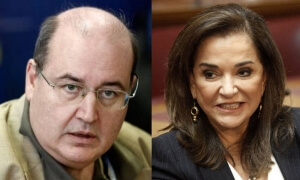 Κόντρα Ντόρας Μπακογιάννη - Νίκου Φίλη για τα ελληνο-τουρκικά