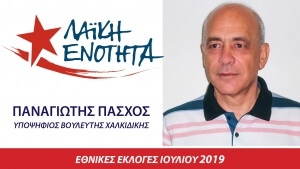 ΠΑΝΑΓΙΩΤΗΣ ΠΑΣΧΟΣ: ΓΙΑ ΝΑ ΚΡΑΤΗΣΟΥΜΕ ΖΩΝΤΑΝΗ ΤΗΝ ΕΛΠΙΔΑ...!
