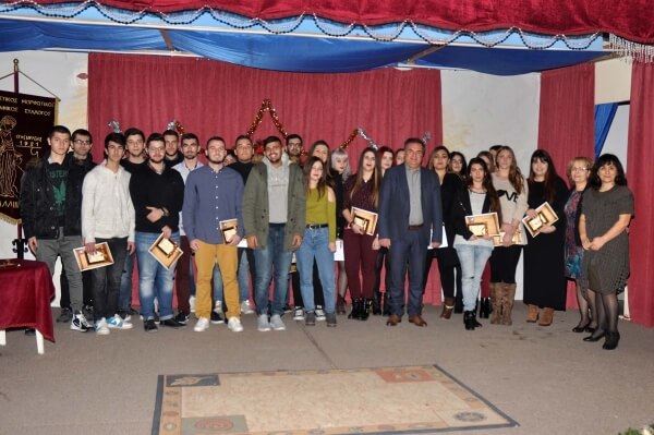 Κοπή Βασιλόπιτας της Δ.Κ. Ν.Καλλικράτειας και του Π.Σ. Ν.Καλλικράτειας. Βραβεύσεις επιτυχόντων στα ΑΕΙ και ΤΕΙ