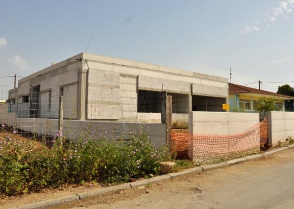 Εξέλιξη εργασιών κατασκευής 5ου Νηπιαγωγείου Ν.Μουδανιών