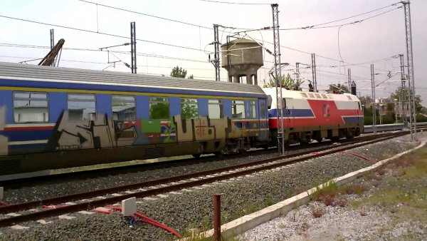 "Αγιο" είχε 35χρονος οδηγός Ι.Χ. που παρασύρθηκε από αμαξοστοιχία