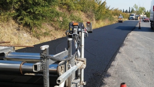 Εργασίες συντήρησης στην εθνική οδό Θεσσαλονίκης- Νέων Μουδανιών