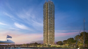 Riviera Tower: Ο υψηλότερος πράσινος ουρανοξύστης στη Μεσόγειο στο Ελληνικό