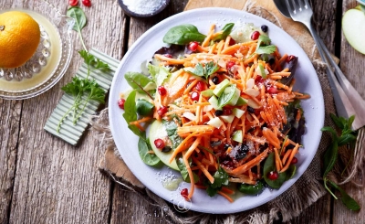 Καρότο σαλάτα με superfoods