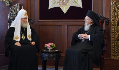 Η Ρωσική Ορθόδοξος Εκκλησία διακόπτει τις σχέσεις με το Οικουμενικό Πατριαρχείο